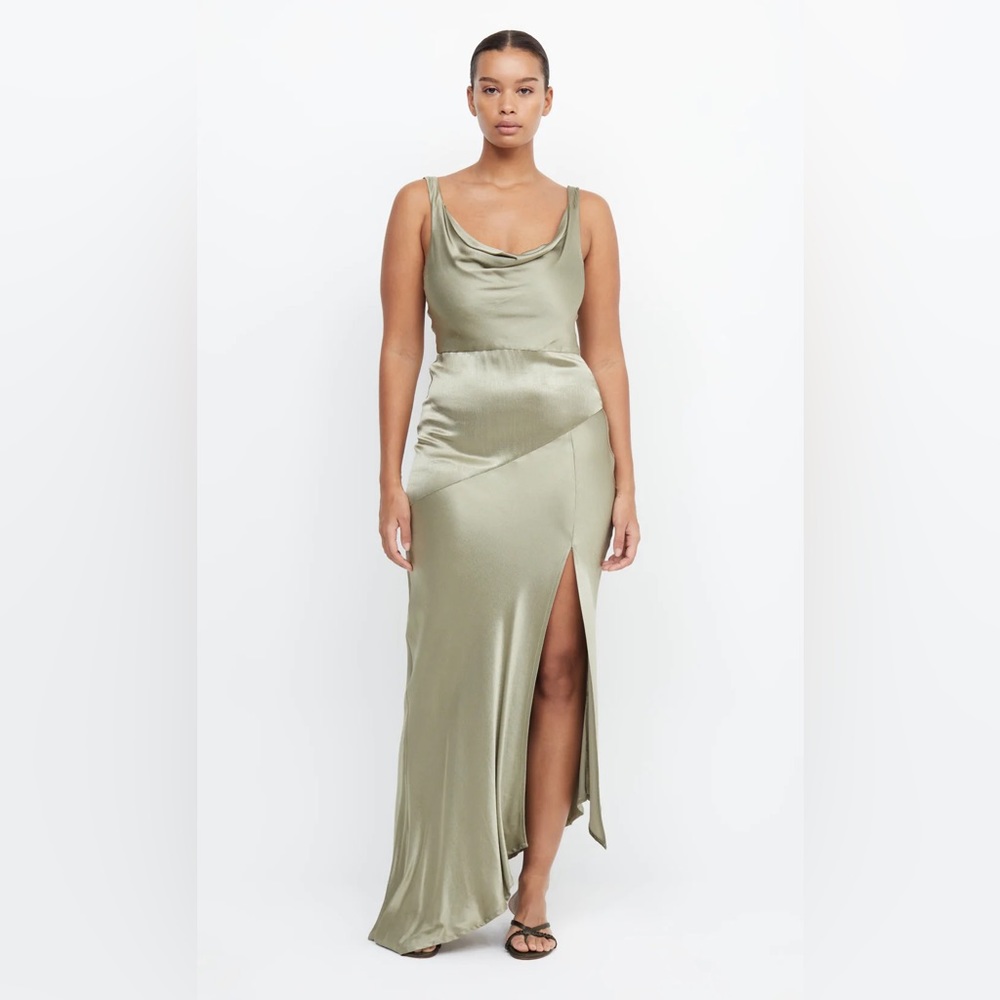 BEC + BRIDGE Cowl Neck Moon Dance Dress